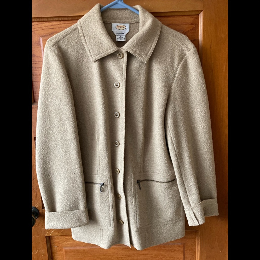 Talbots bouclé jacket